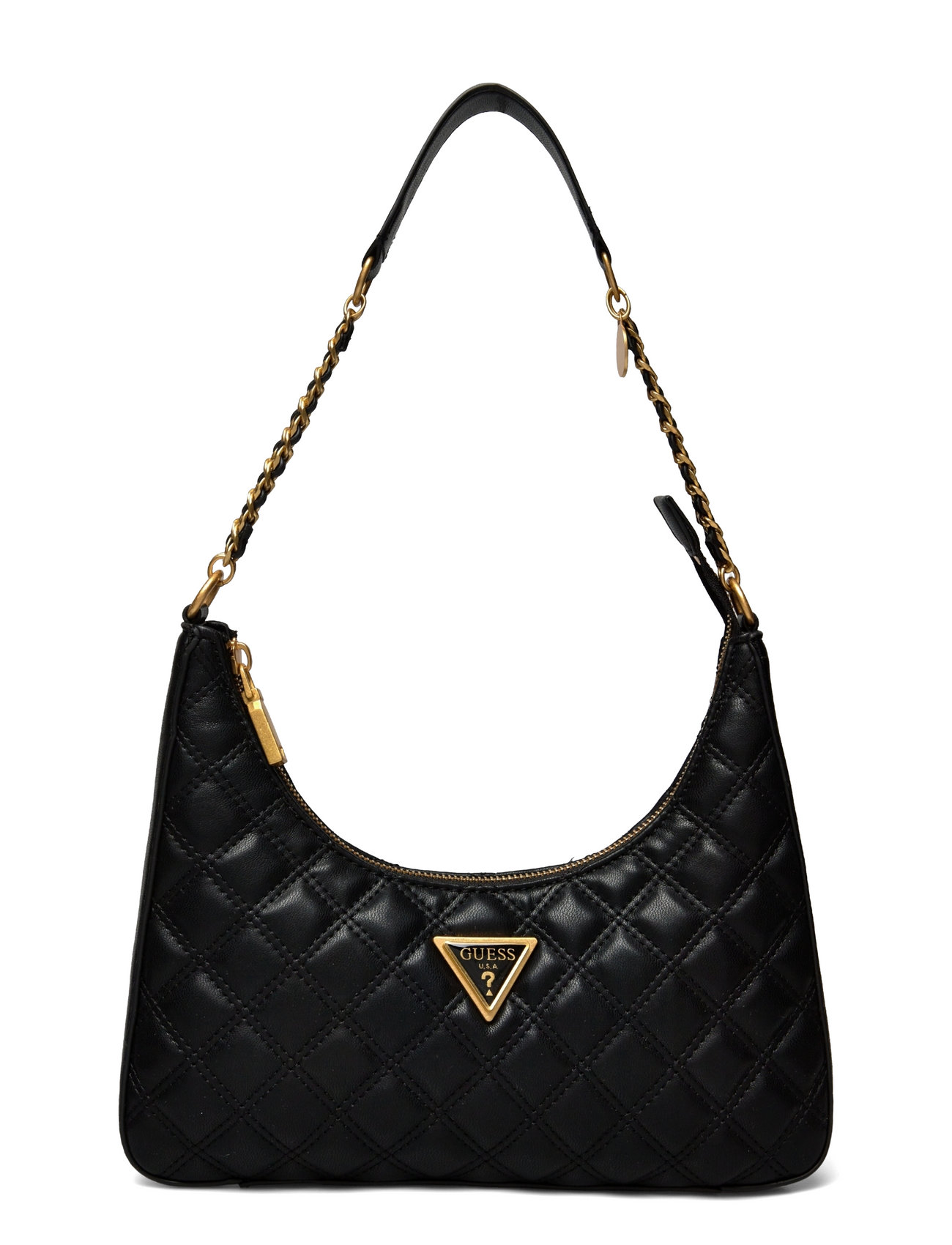 GUESS Giully Top Zip Shoulder Bag (Black/Black) - 93.75 € | Boozt.com