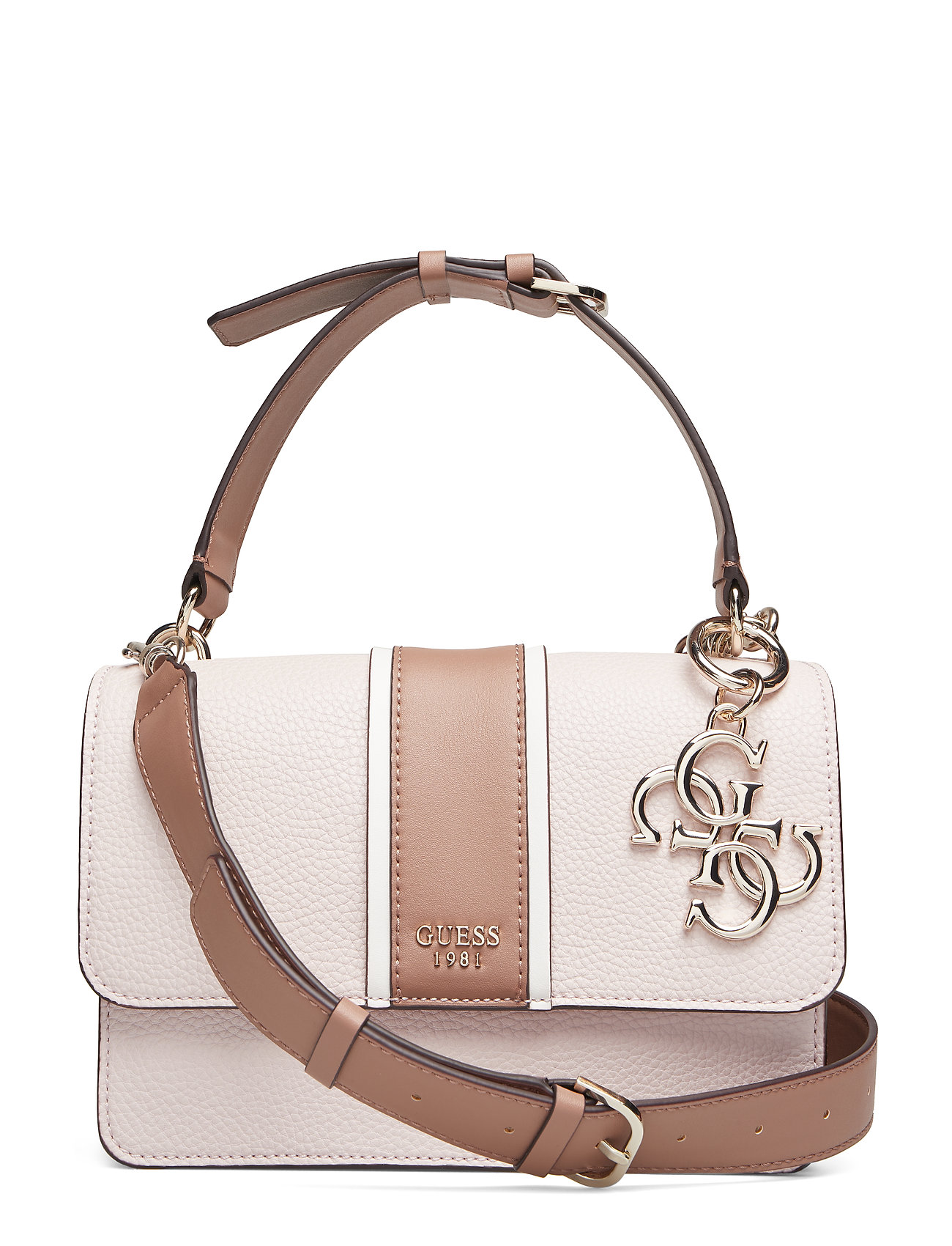 La Hip Top Handle Flap Bags Beige Guess guess kopen in de aanbieding