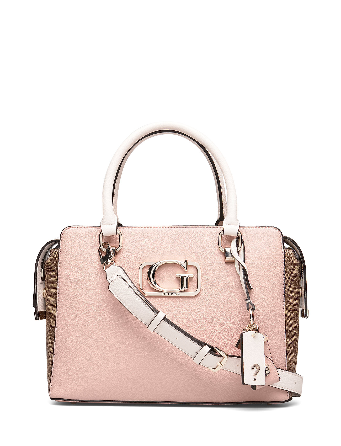 Annarita Girlfriend Satchel Bags Top Handle Bags Pink GUESS Annarita Girlfriend Satchel Bags Top Handle Bags Pink GUESS