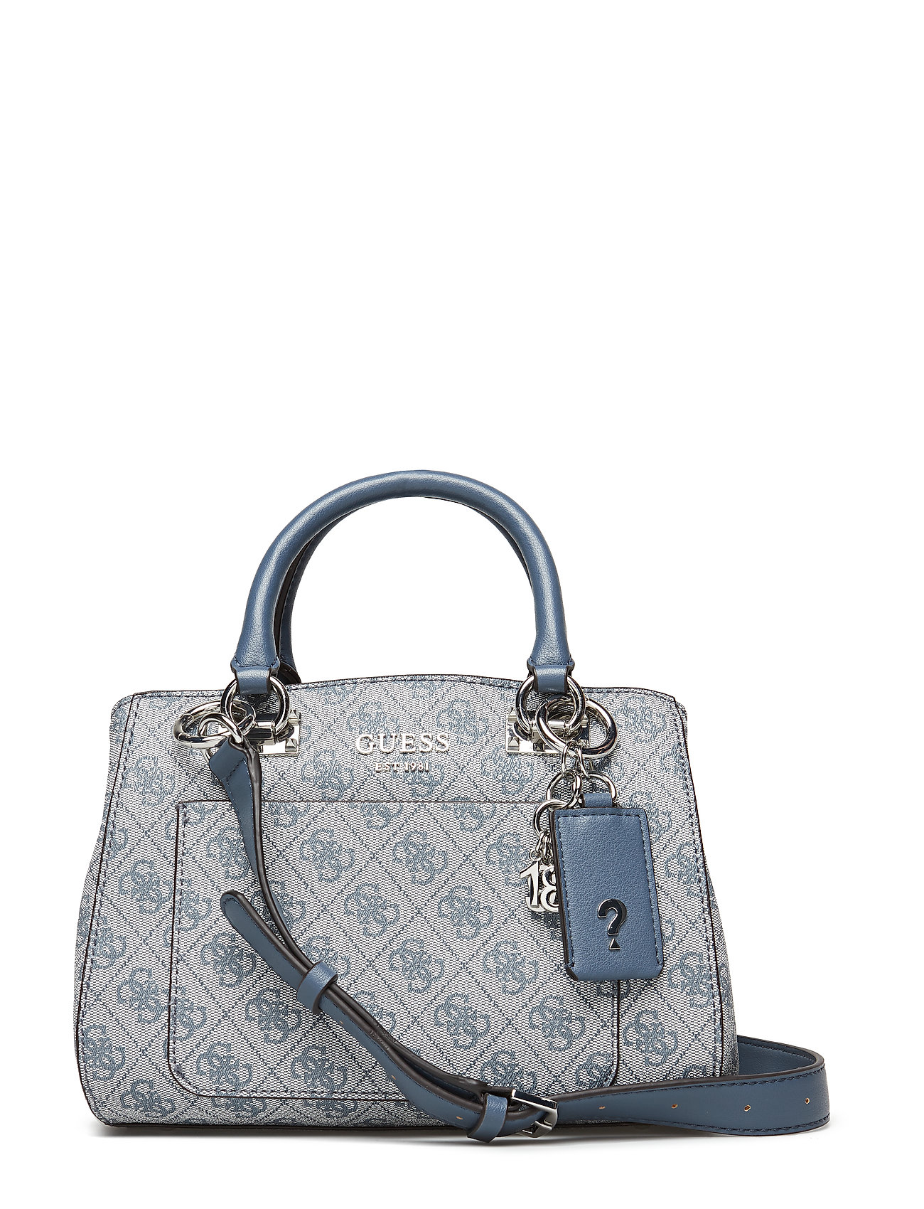 Kathryn Sml Girlfriend Satchel Bags Top Handle Blauw Guess guess kopen in de aanbieding Kathryn Sml Girlfriend Satchel Bags Top Handle Blauw Guess guess kopen in de aanbieding