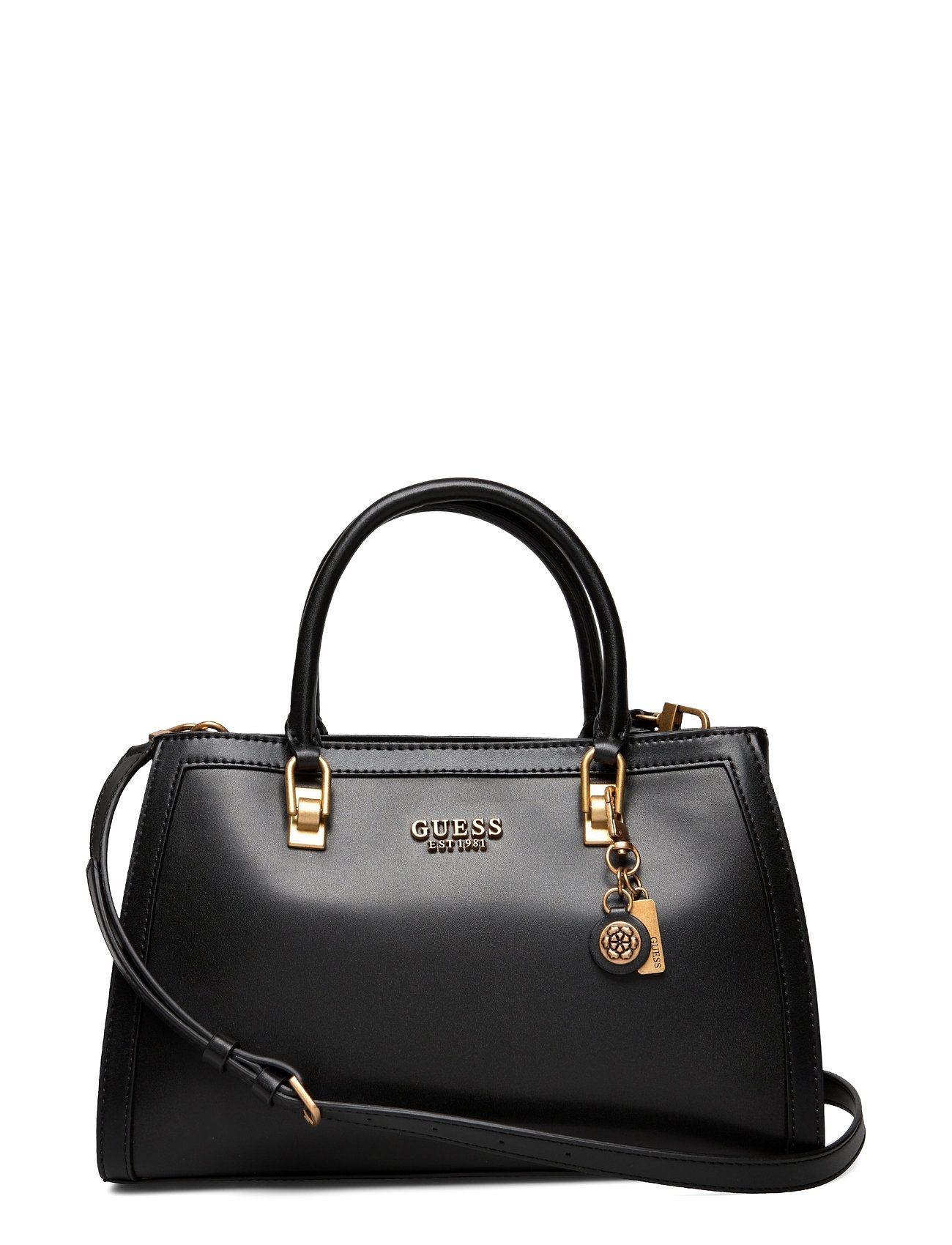 guess leather satchel