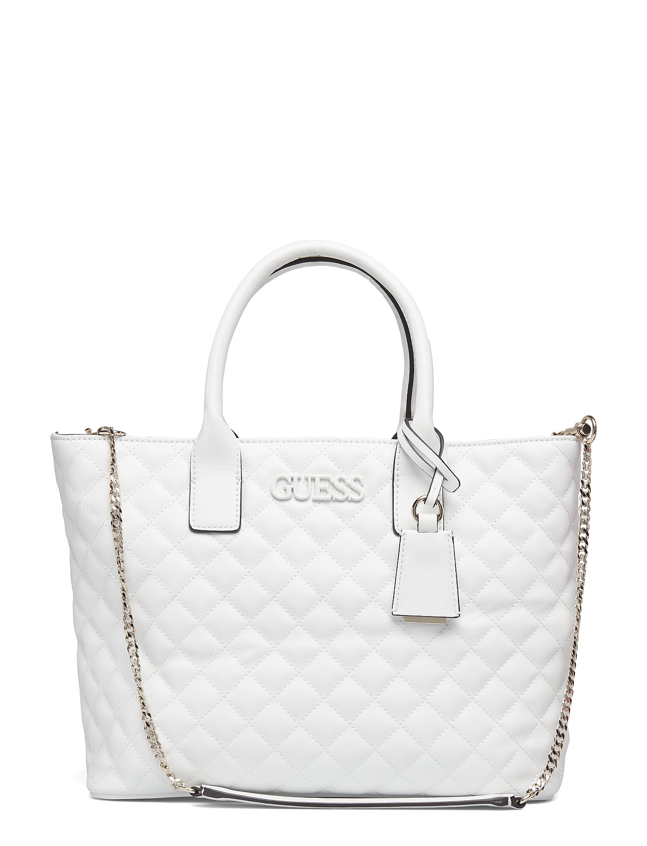 Elliana Tote Shopper Tas Wit Guess guess kopen in de aanbieding