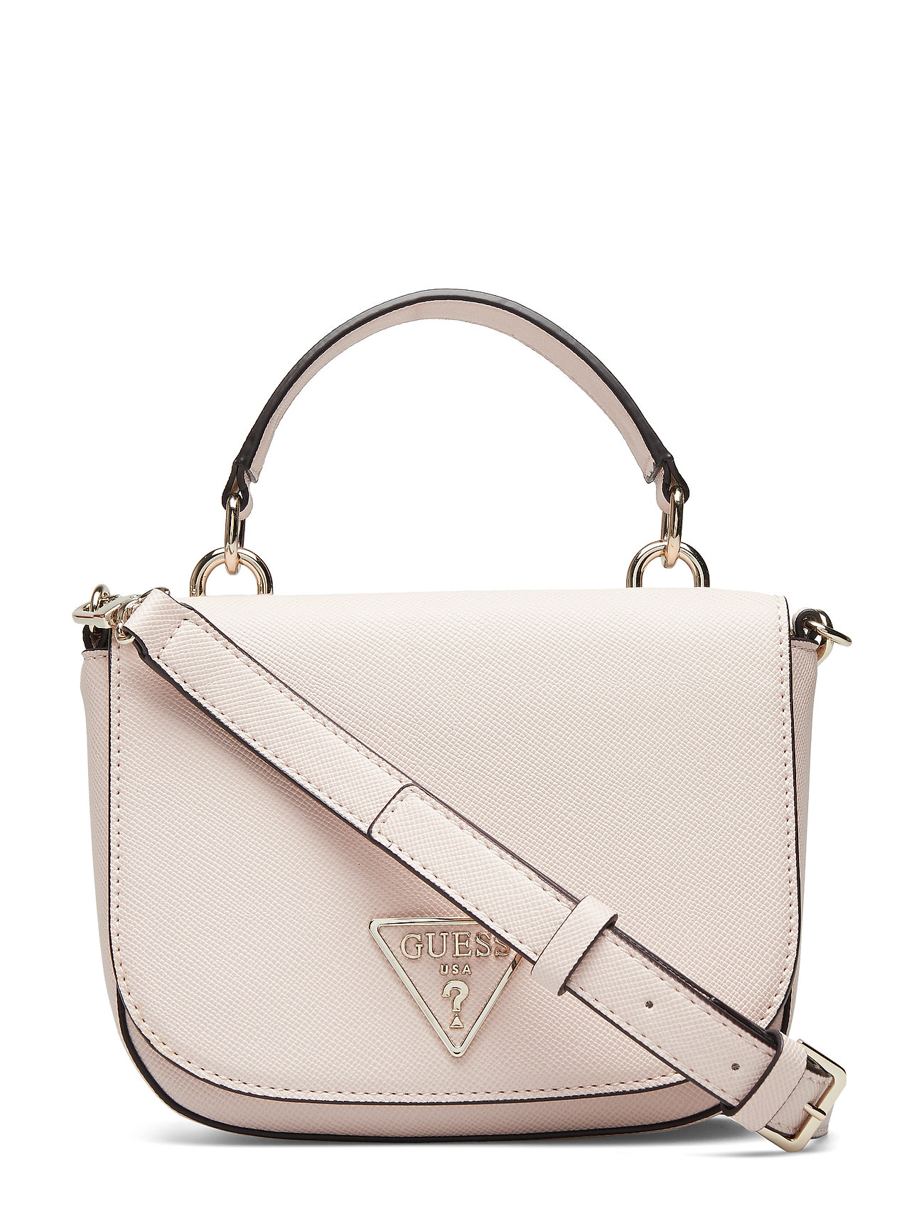 Carys Mini Top Handle Flap Bags Roze Guess guess kopen in de aanbieding