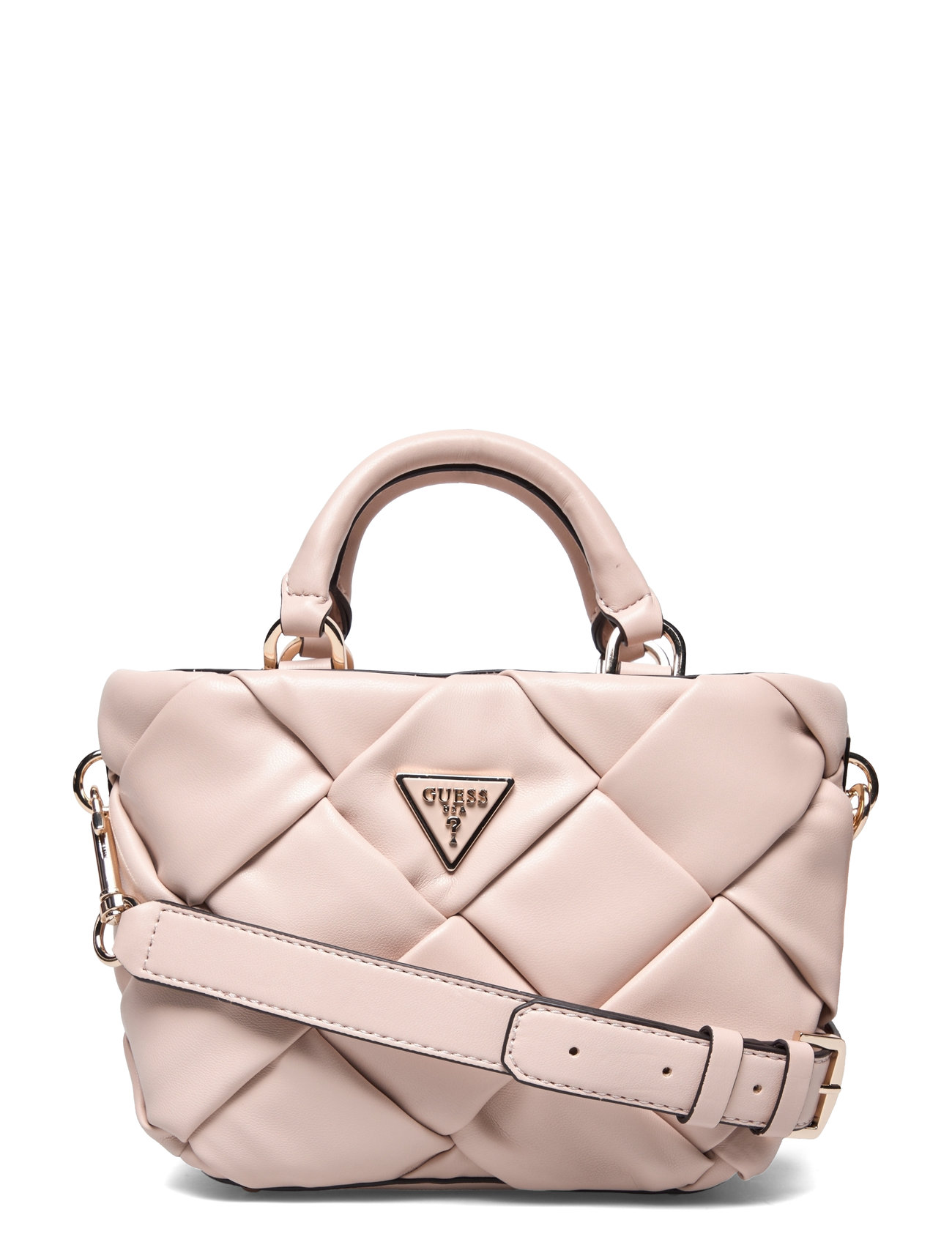 Zaina Mini Satchel Bags Small Shoulder Bags-crossbody Bags Pink GUESS