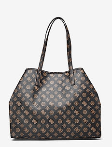 VIKKY LARGE TOTE - handbags - brown