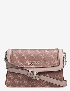 GUESS | Axelremsväskor | Stort utbud av nya styles | Guess CAMY DOUBLE ZIP CROSSBODY Axelremsväska cinnamon