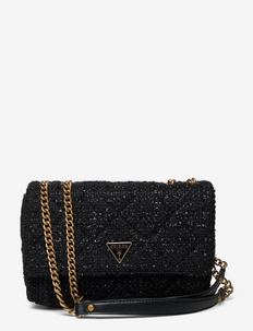 CESSILY CONVERTIBLE XBODY FLAP - crossbody bags - black