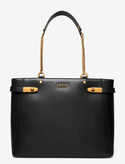 black guess purse