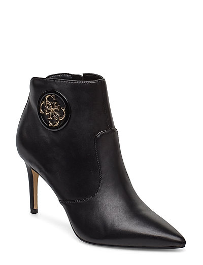 Byrne/Stivaletto /Leat Shoes Boots Ankle Boots Ankle Boots With Heel Schwarz GUESS