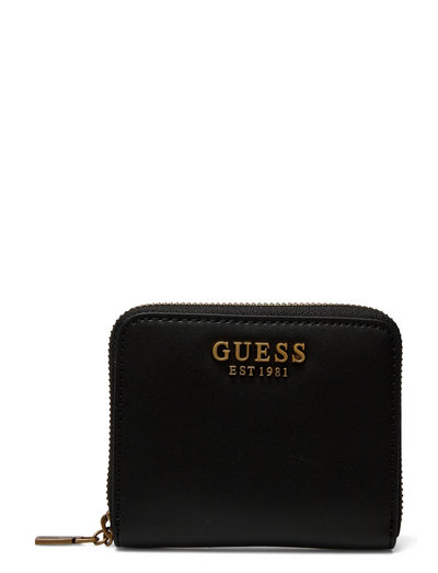 Marque  GuessGUESS Laurel SLG Small Zip Around S White 