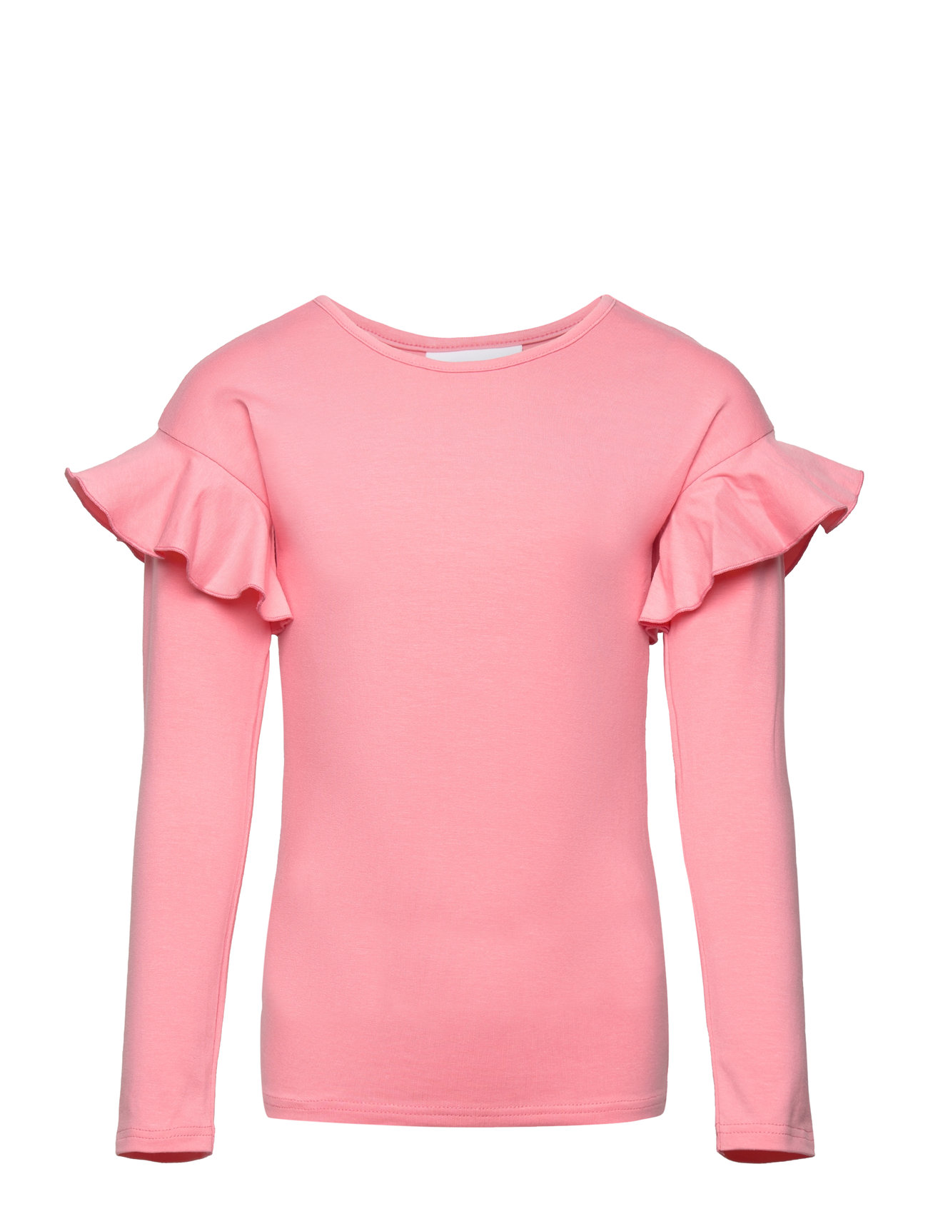 Frilla Shirt T-shirts Long-sleeved T-shirts Pink Gugguu