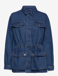 Gad Jacket - denim jackets - medium denim blue