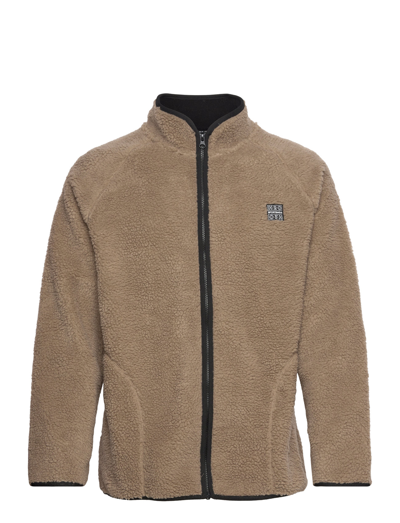 H2O Langli Pile Jacket, XXL, Brown, Sweatshirts & Hættetrøjer > Fleeces & Midlayers, Herre
