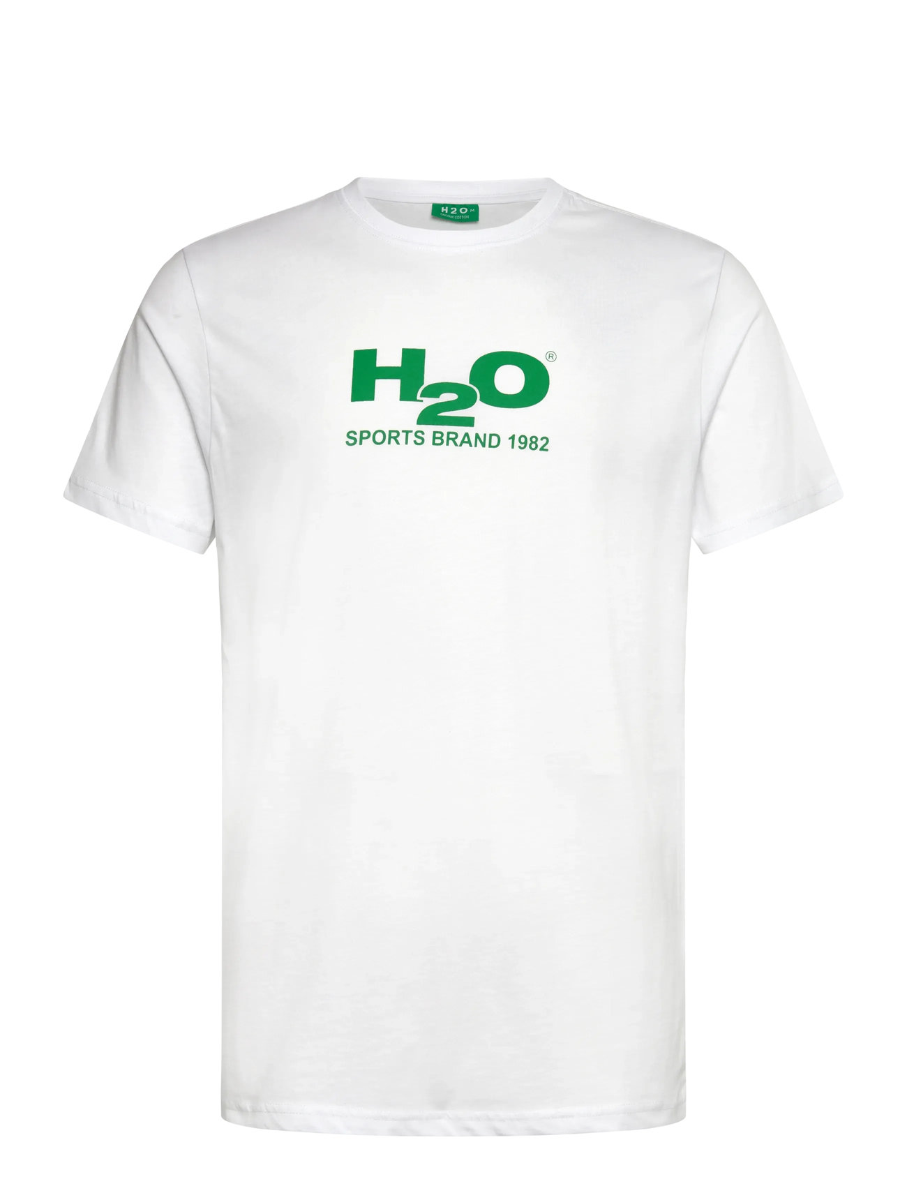H2O Logo Tee Weiß - S - Herren