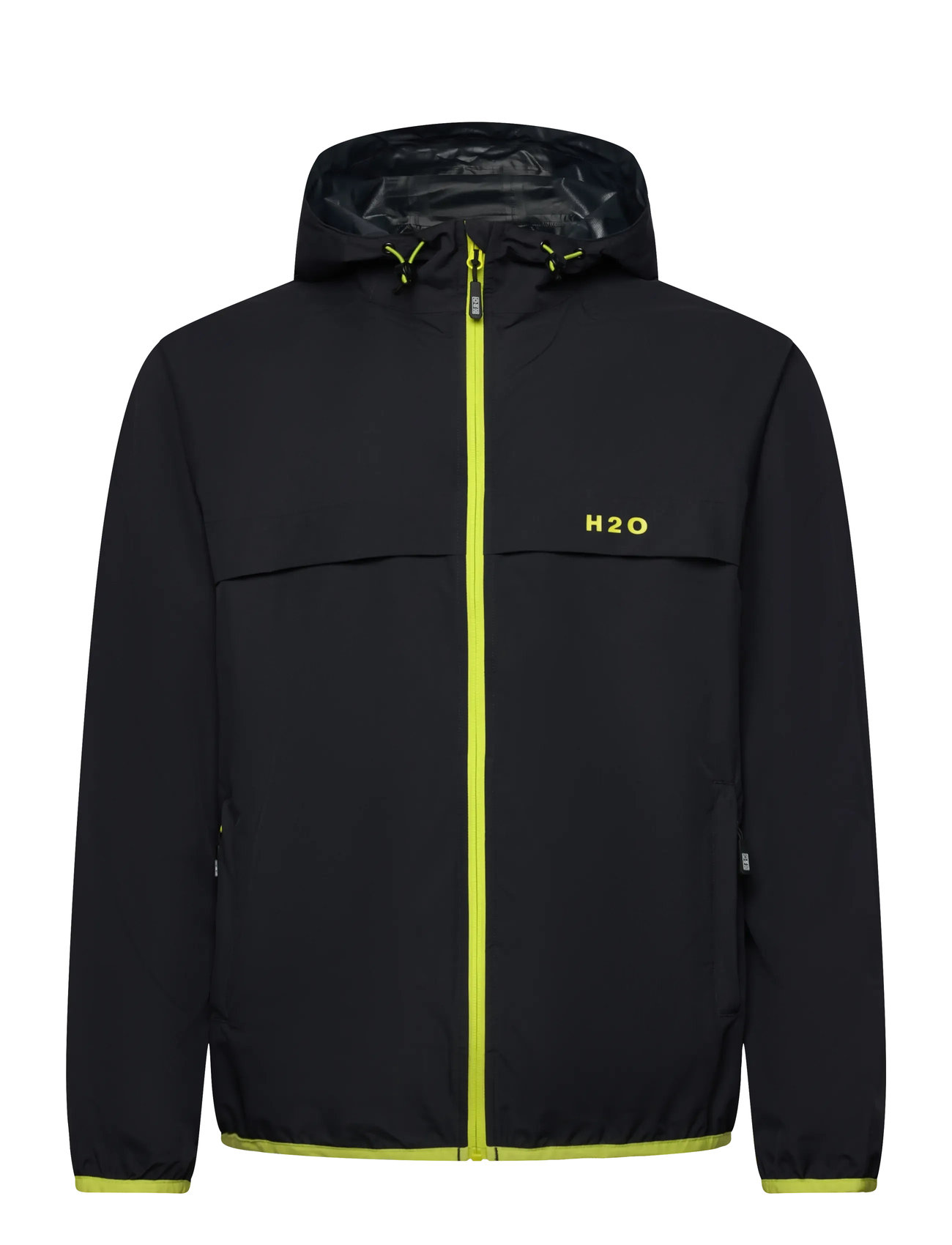 H2O Rømø Festival Lw Regen Jacke - Pack Schwarz - S - Herren