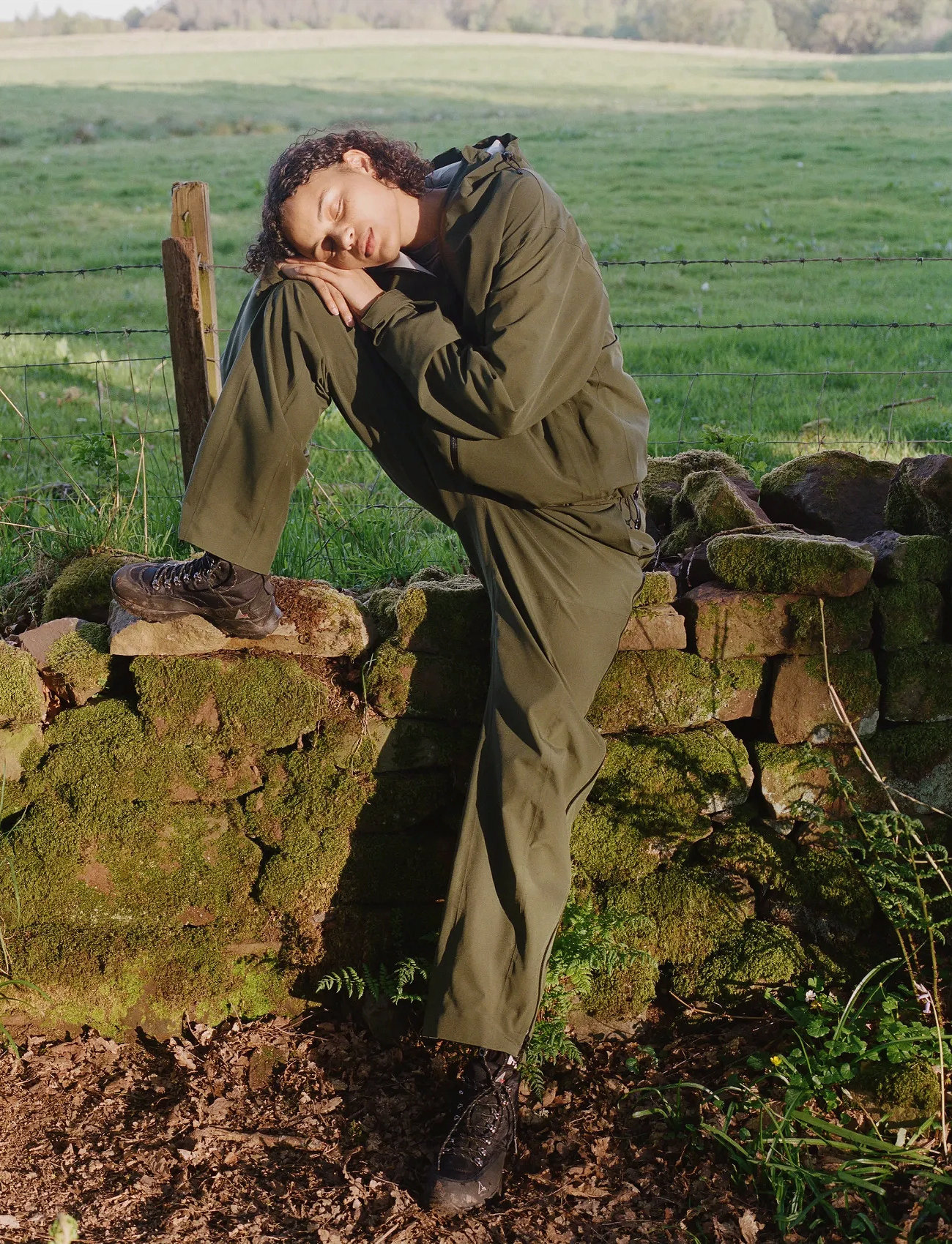 H2O Bornholm Rain Pants, XXL, Khaki green, Regntøj > Regnbukser, Herre