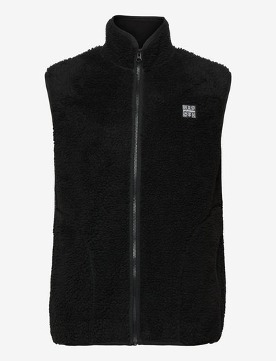 Langli Pile Waist Coat - virsjakas ar dūnu pildījumu un polsterējumu - black