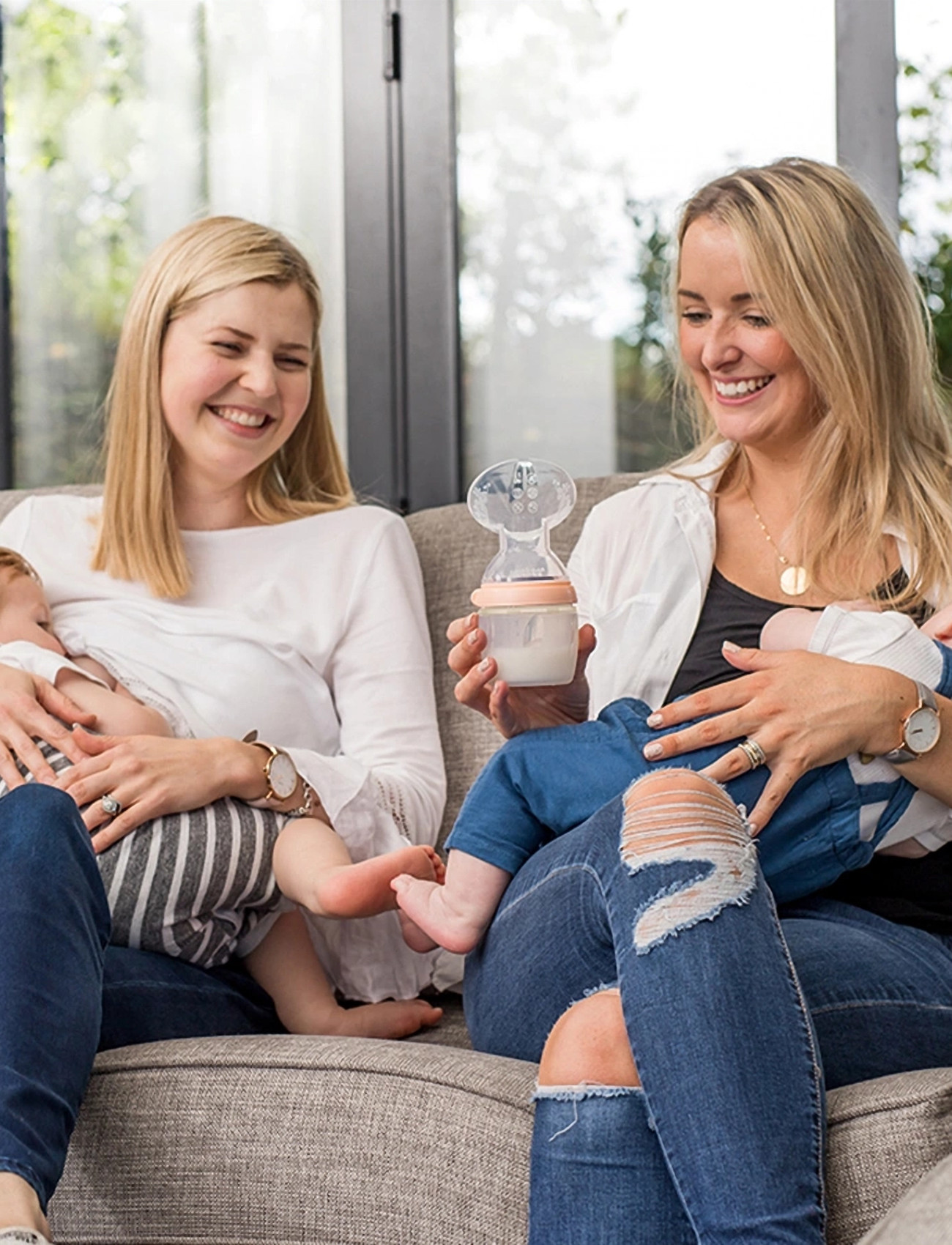 Brystpumpe&Flaske 160Ml Grey Gen 3.