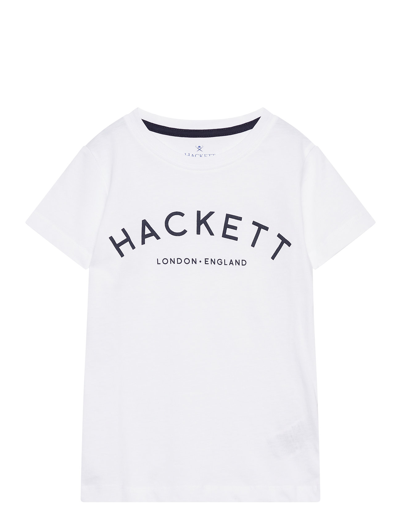 Logo Tee B T-shirts Short-sleeved Valkoinen Hackett London