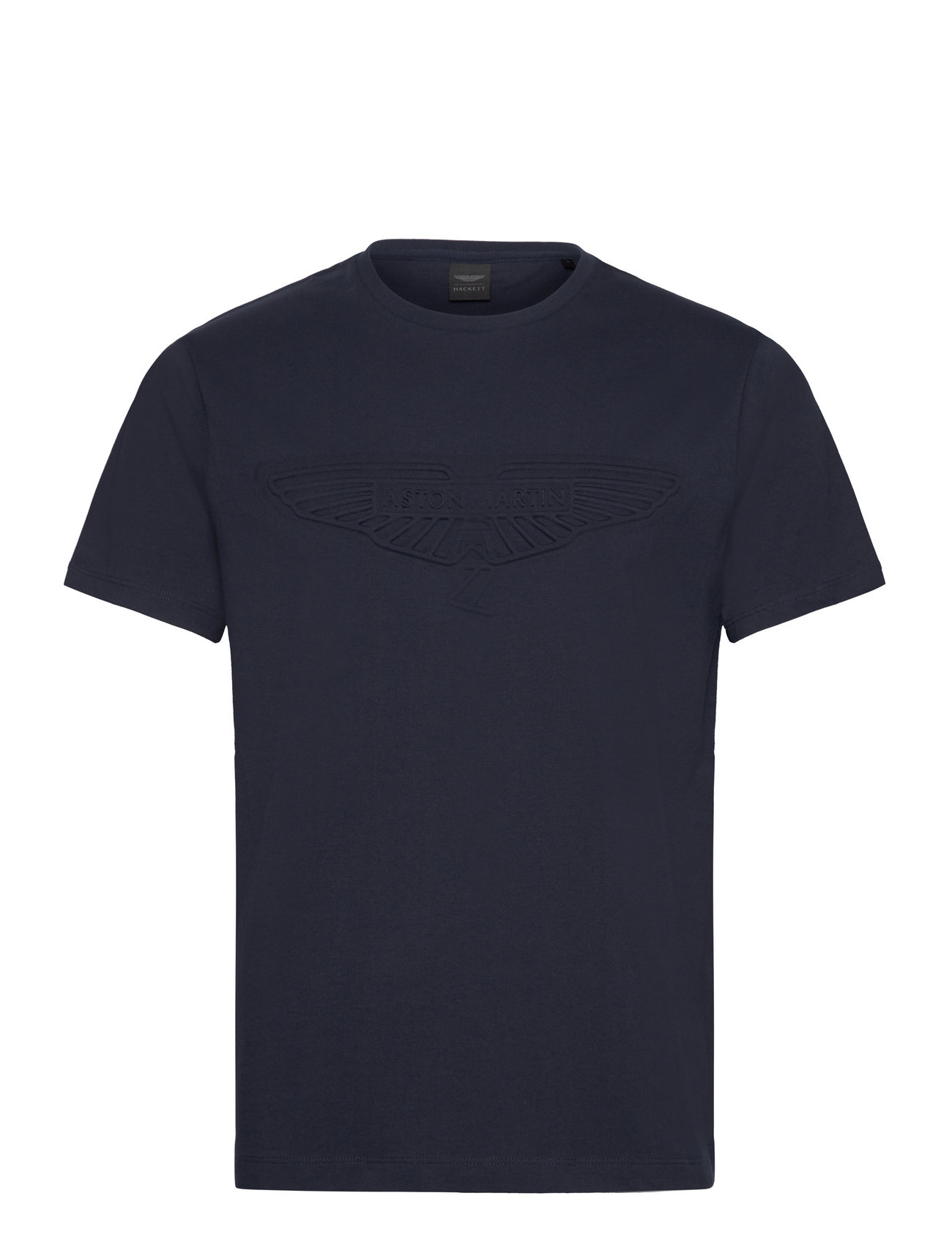Am Emboss Tee Navy Hackett London