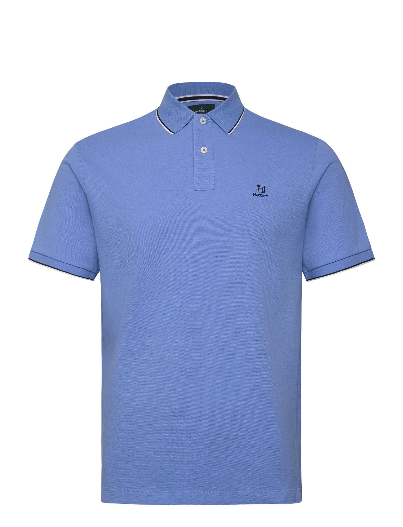 Hackett London Heritage H Tipped Polo, XXL, Blue, Poloer > Kortærmede, Herre