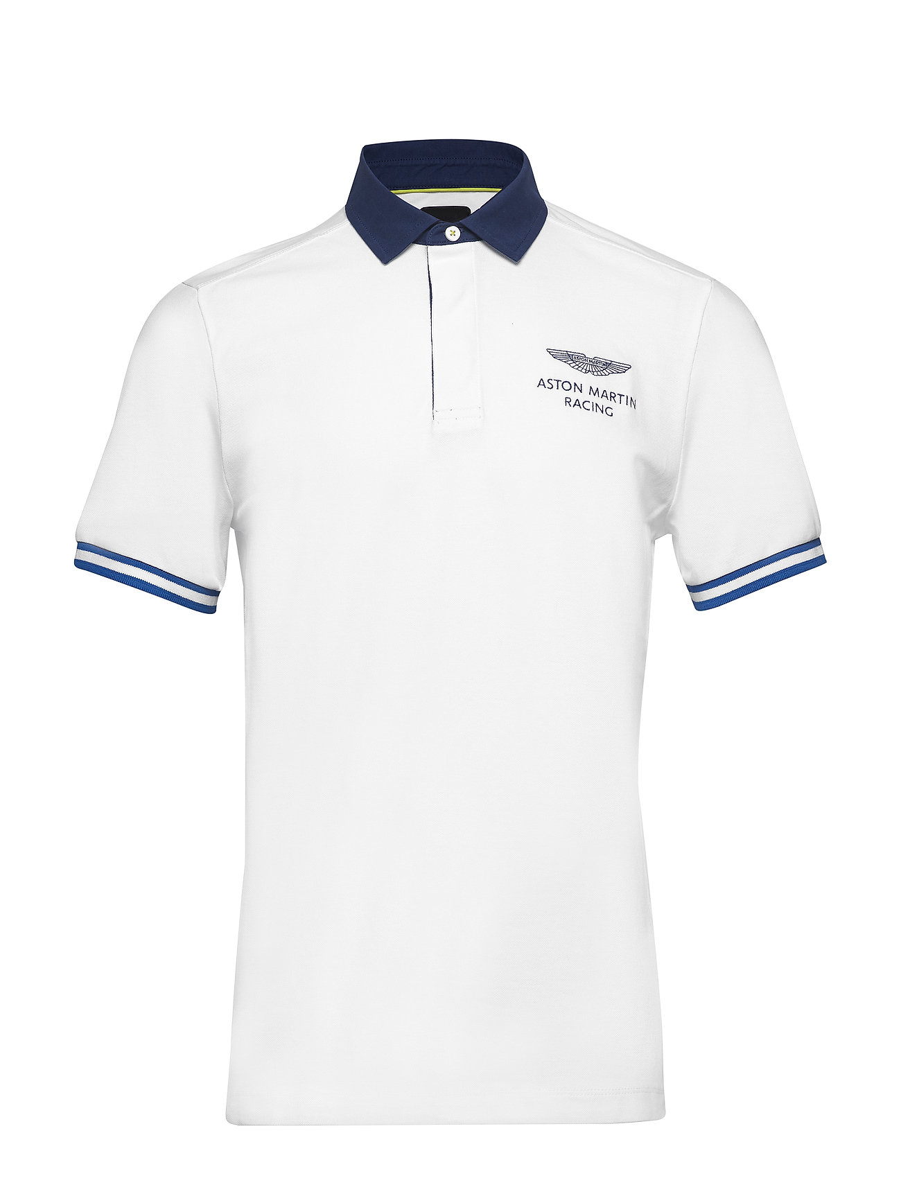 Amr Woven Cllr Coltrui Met Korte Mouwen Wit Hackett hackett kopen in de aanbieding