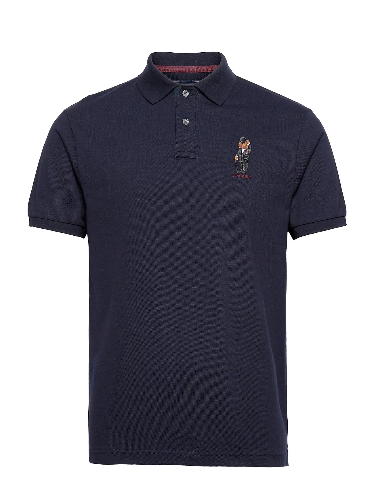 Harry Tartan Polo Polos Short-sleeved Sininen Hackett London