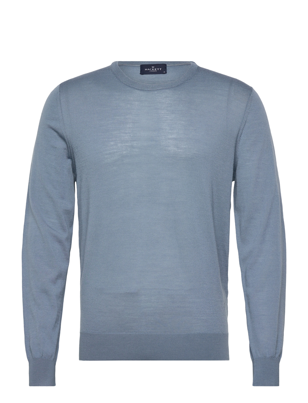 Hackett London Ess Merino Crew, XXL, Blue, Strik > Runde Halse, Herre
