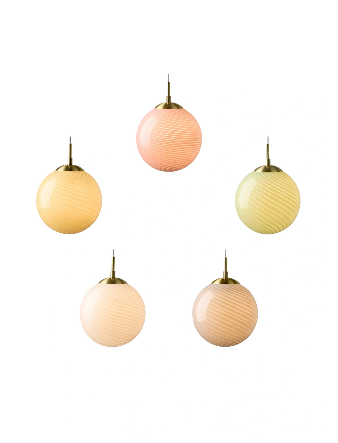 Halo Design Candy Ball Pendant, Ø 20 cm, Cream, Loftslamper > Pendellamper, Unisex