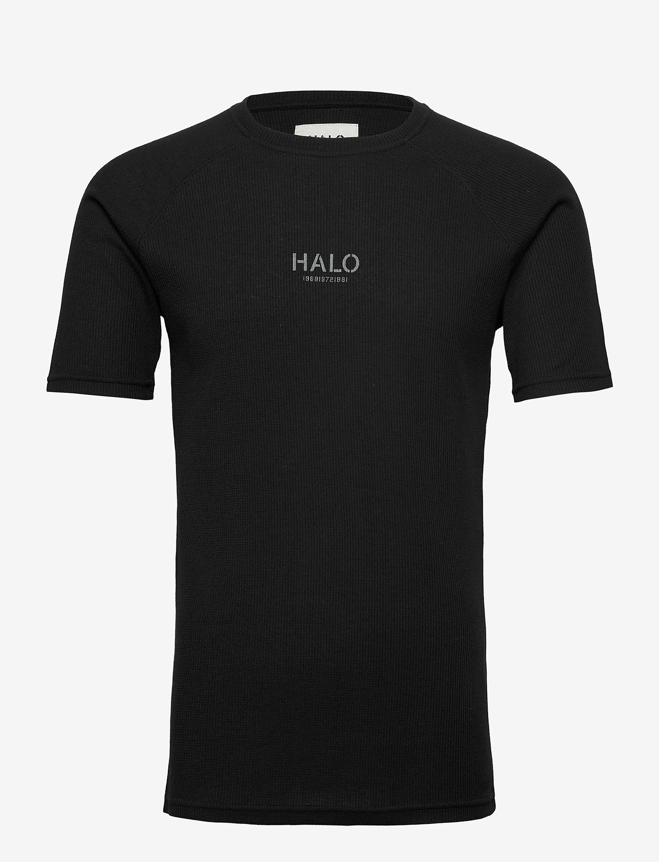HALO - HALO WAFFLE TEE - t-shirts - black - 0
