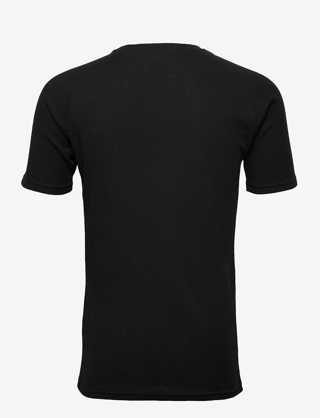 HALO - HALO WAFFLE TEE - t-shirts - black - 1
