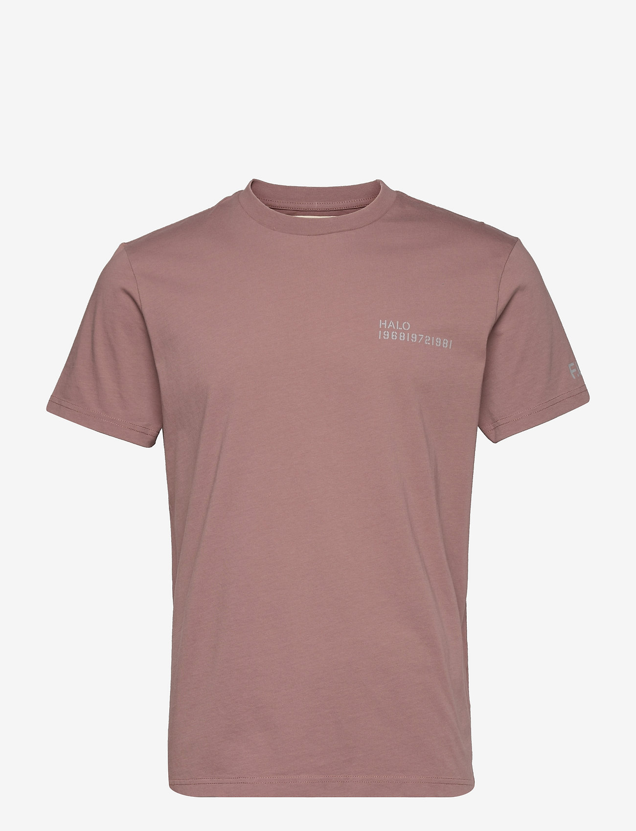 HALO - HALO COTTON TEE - short-sleeved t-shirts - twilight mauve - 0