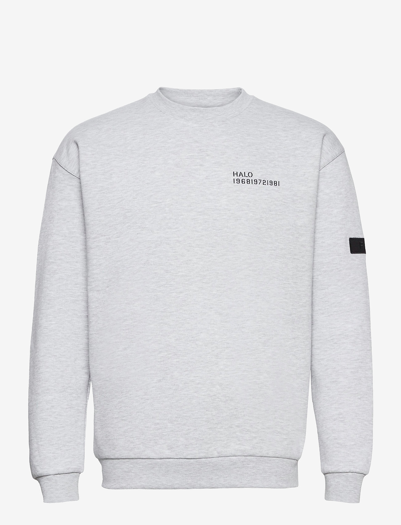 HALO - HALO COTTON CREW - sweatshirts & hoodies - lt grey melange - 0