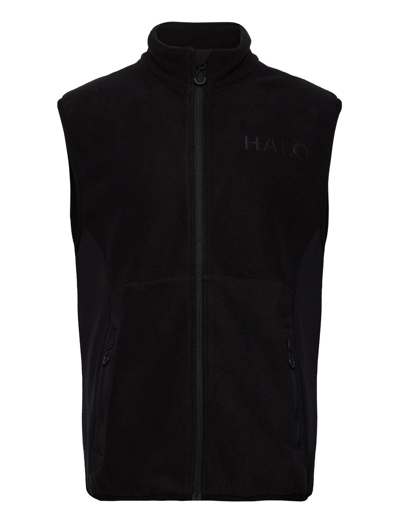 Halo Atw Teddy Fleece Vest Sport Sweatshirts & Hoodies Fleeces & Midlayers Black HALO