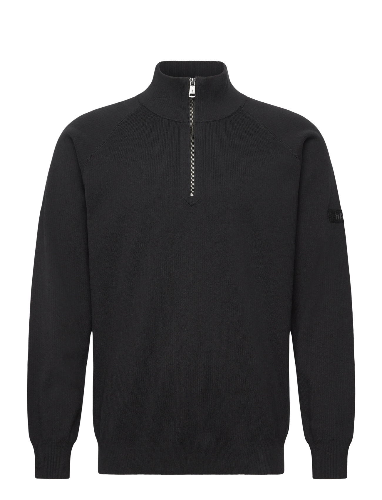 HALO Halo Infantry Half Zip, S, Black, Strik > Trøjer Med Halv Lynlås, Herre