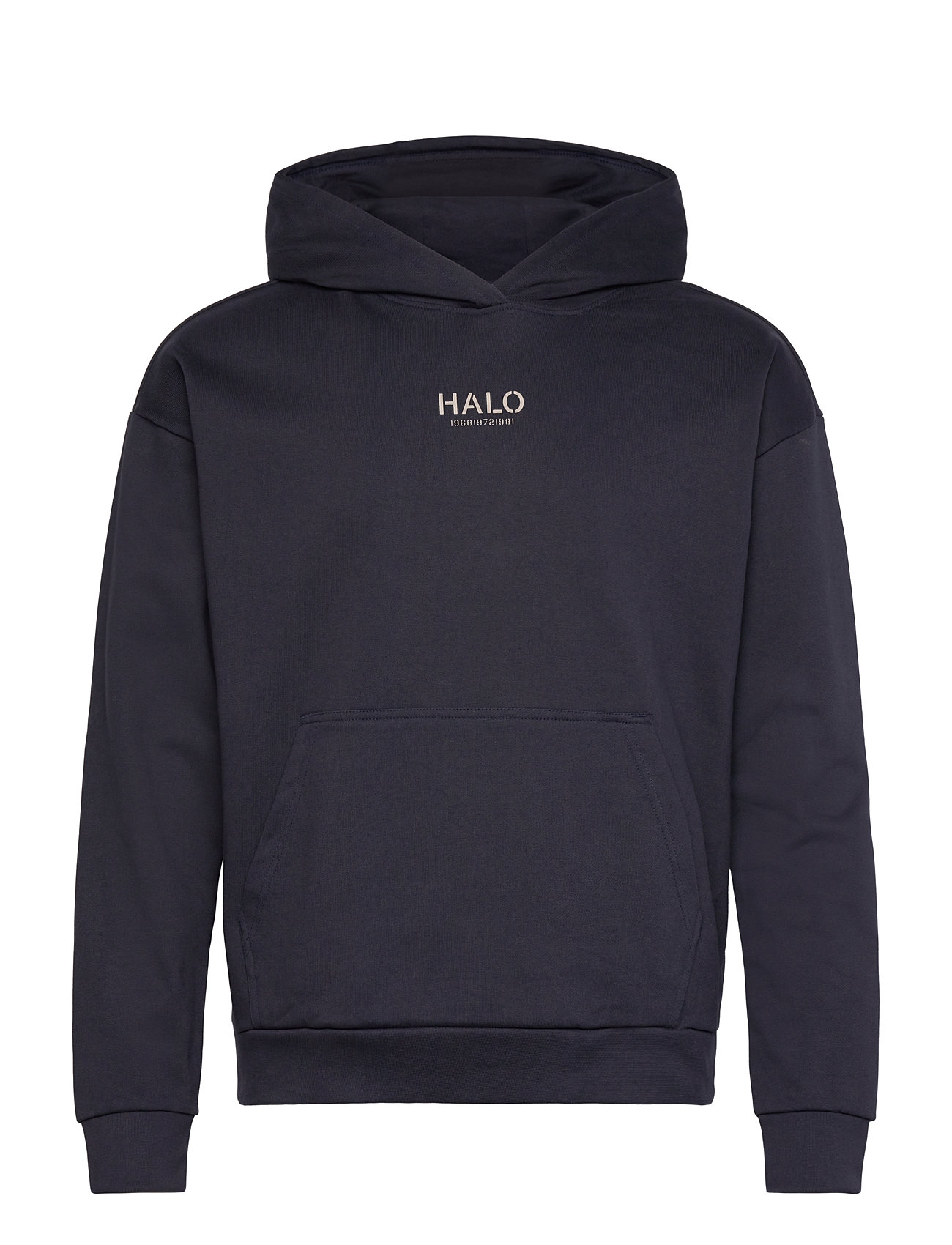 HALO Halo Graphic Hoodies Marinblå