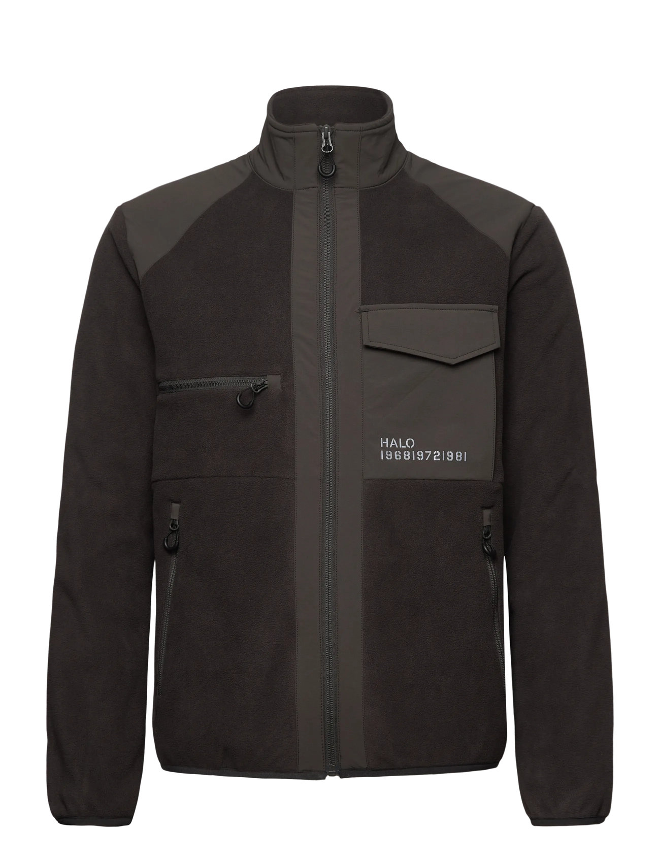 HALO Halo Paneled Fleece Jacke Braun - S - Herren