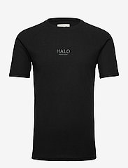 HALO WAFFLE TEE - BLACK