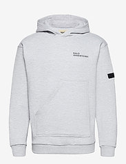 HALO COTTON HOODIE - LT GREY MELANGE