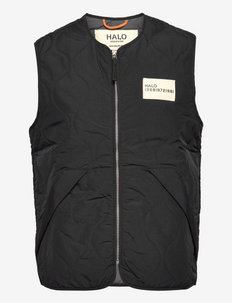 HALO QUILTED VEST - down- & padded jackets - black
