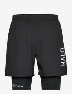 HALO 2-LAYER SHORT - tights & shorts - black