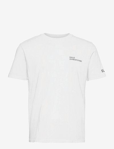 HALO COTTON TEE - t-shirts - optic white