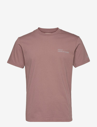 HALO COTTON TEE - short-sleeved t-shirts - twilight mauve