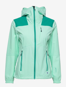Pallas II Women's X-stretch Jacket - outdoor & rain jackets - ice green