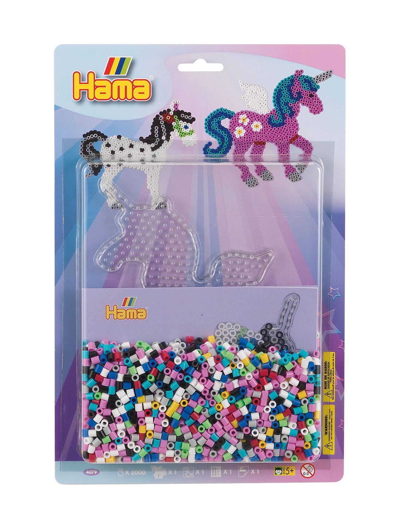 Hama Midi Large Blister Fantasy Horse 2.000 Pcs Toys Creativity Drawing & Crafts Craft Pearls Multi/patterned Hama