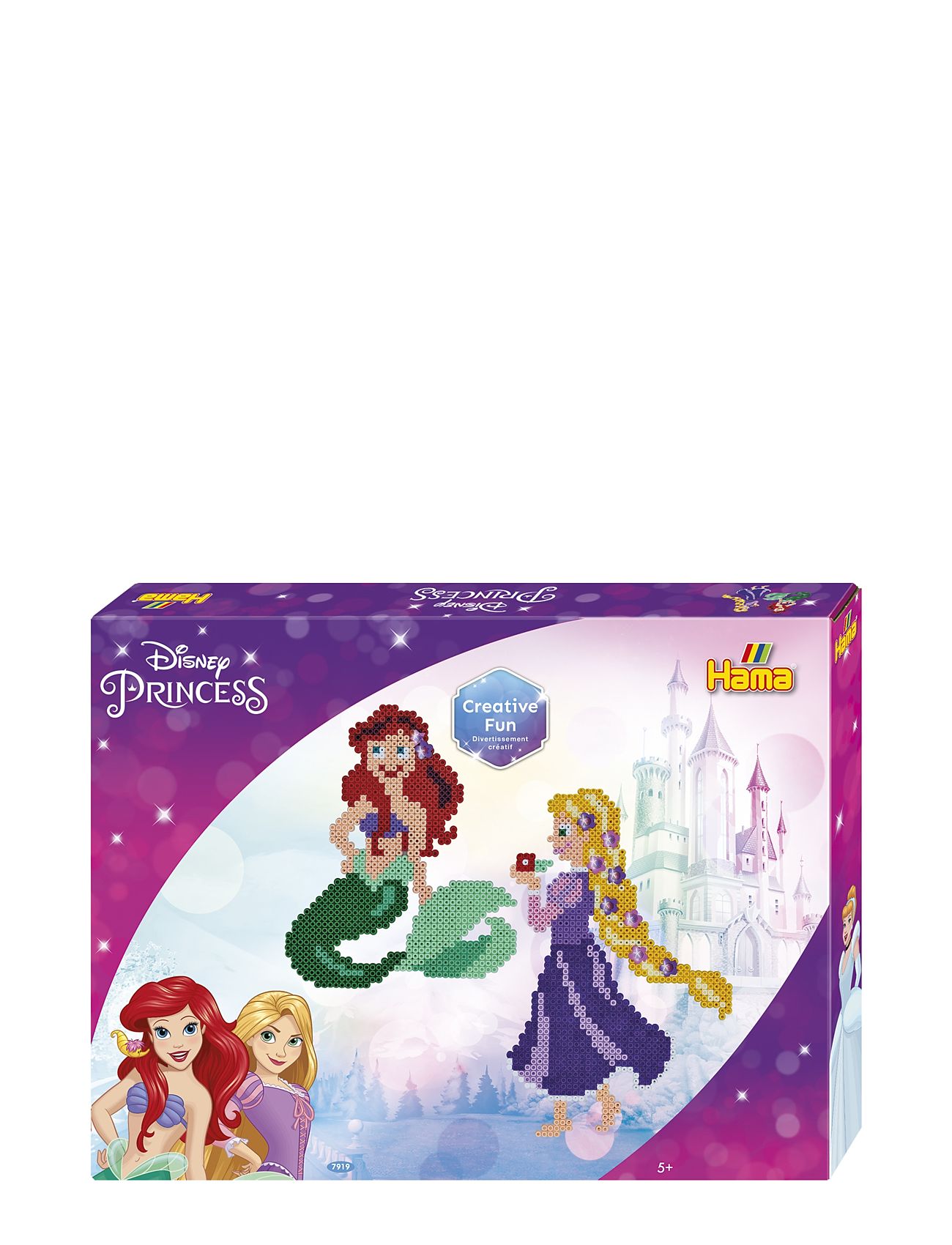 Hama Midi Gift Box Disney Princess 4000 Pcs. Toys Creativity Drawing & Crafts Craft Pearls Multi/patterned Hama