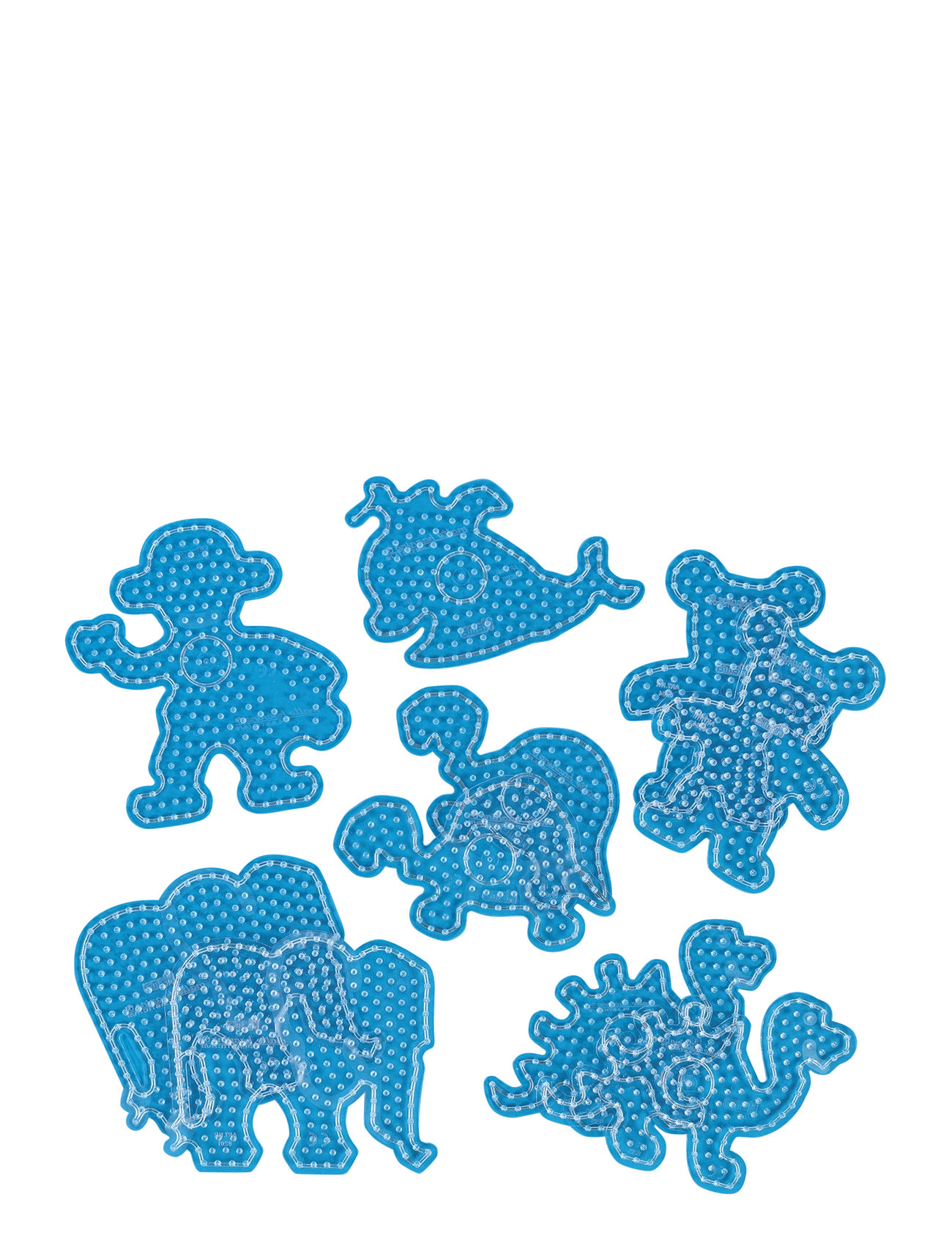 Hama Maxi 10 Pegboards Zoo Toys Creativity Drawing & Crafts Craft Pearls Multi/patterned Hama
