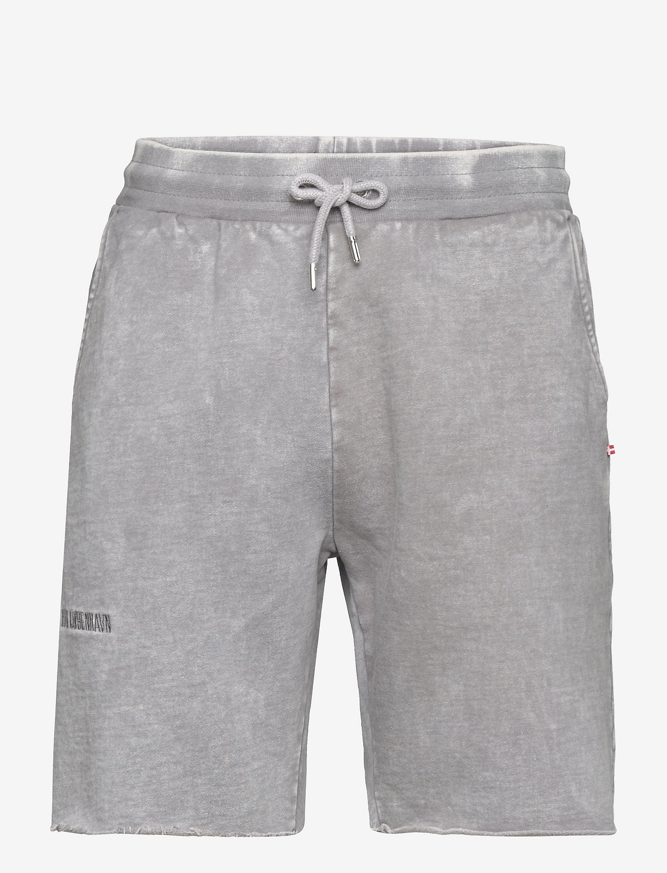 grey armani shorts