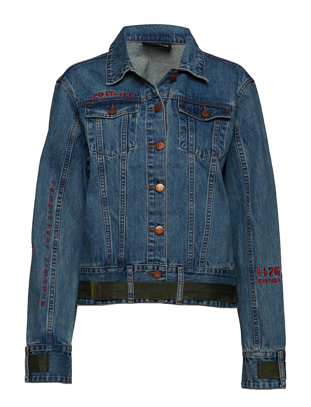 Velcro Denim Jacket Jeansjack Denimjack Blauw Han Kjobenhavn han kjobenhavn kopen in de aanbieding Velcro Denim Jacket Jeansjack Denimjack Blauw Han Kjobenhavn han kjobenhavn kopen in de aanbieding