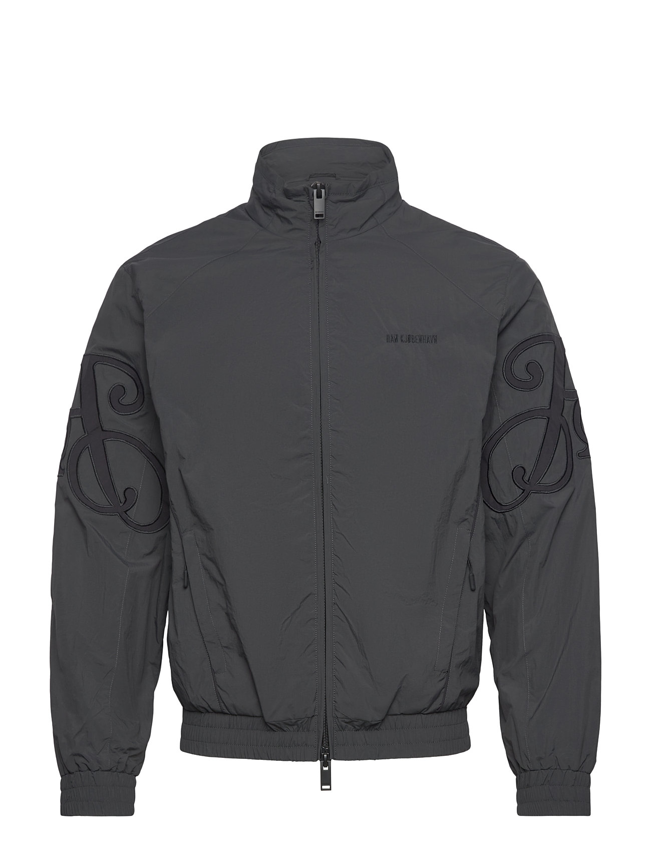 Regular Track Jacket Tynn Jakke Black HAN Kjøbenhavn